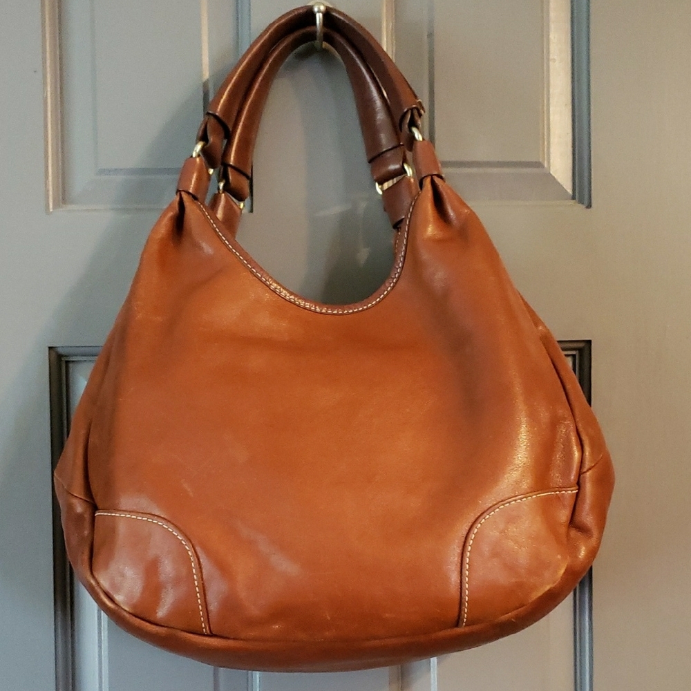 Kate Spade Carla* Brown Leather Hobo/Satchel ⁰ - Picture 2 of 12